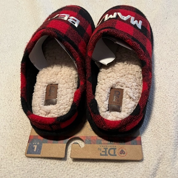 NWT Dearfoams Mama Bear Slippers - Picture 5 of 6